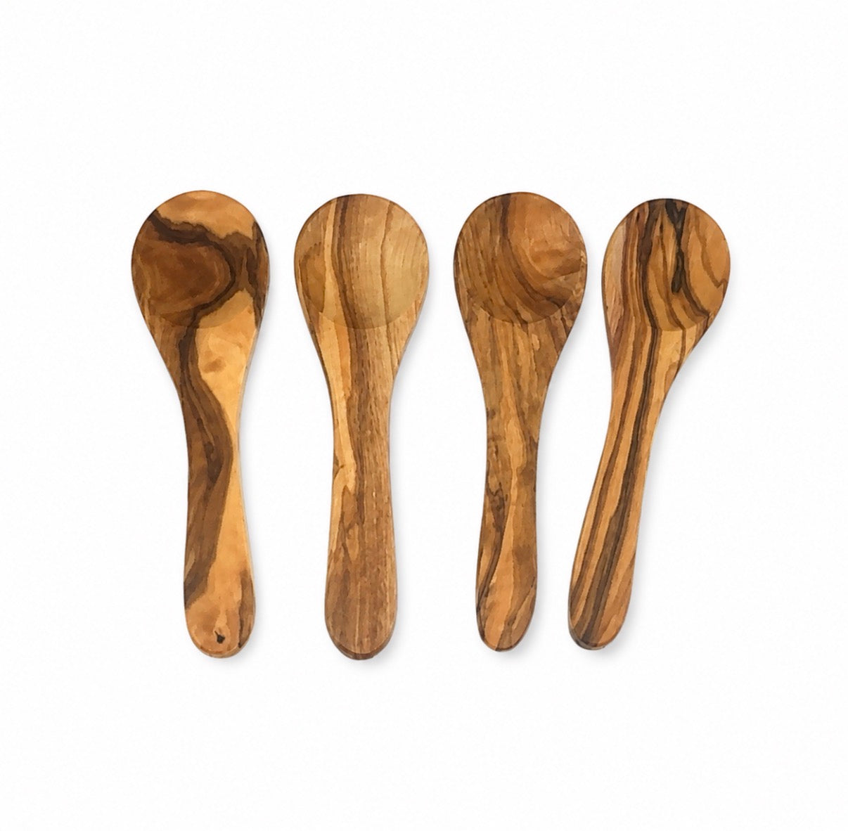 Olivo Olijfhouten Lepeltjes – set van 4