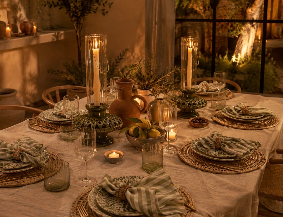 The Olive Candle Holder
