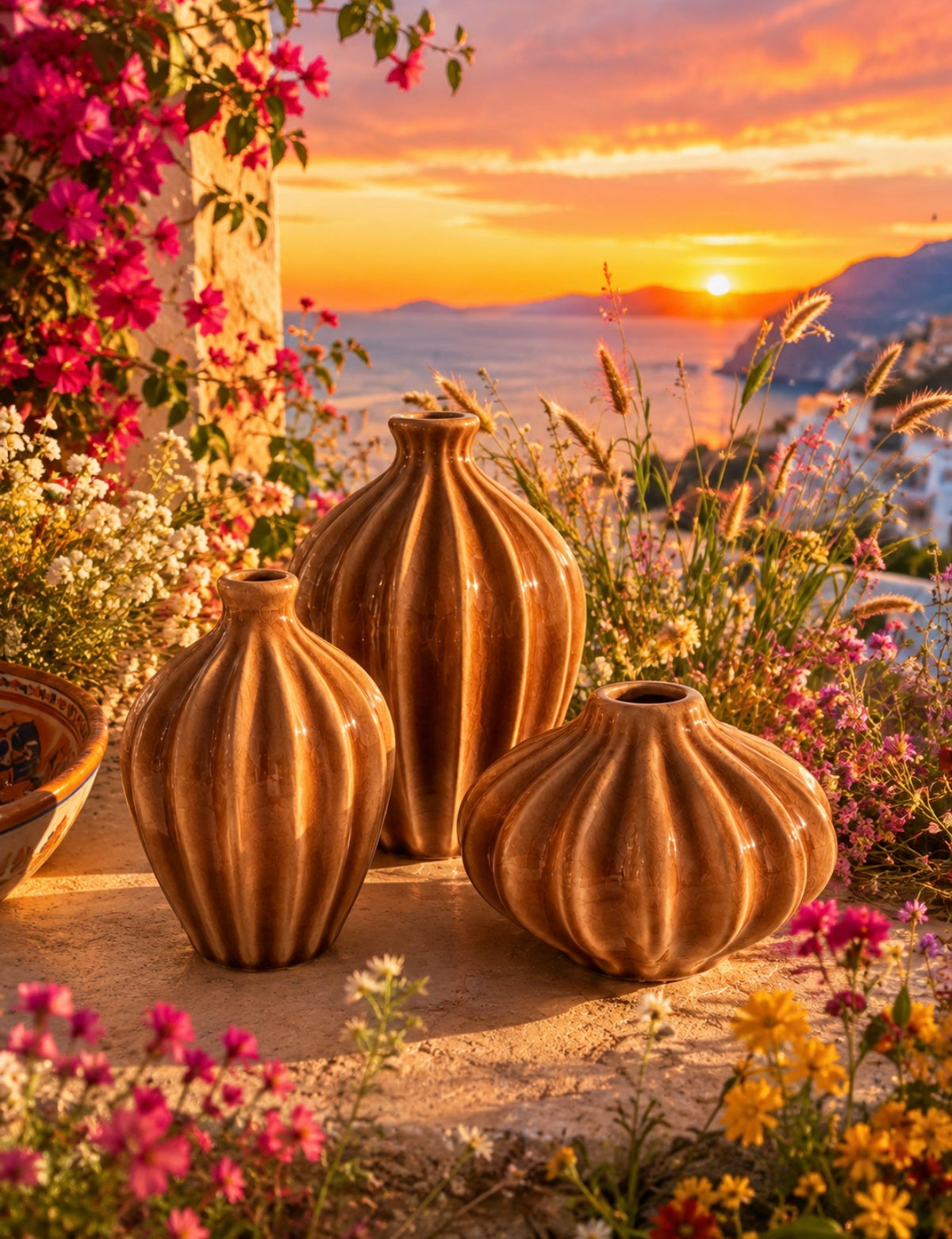 Siena Vase – Pomegranate
