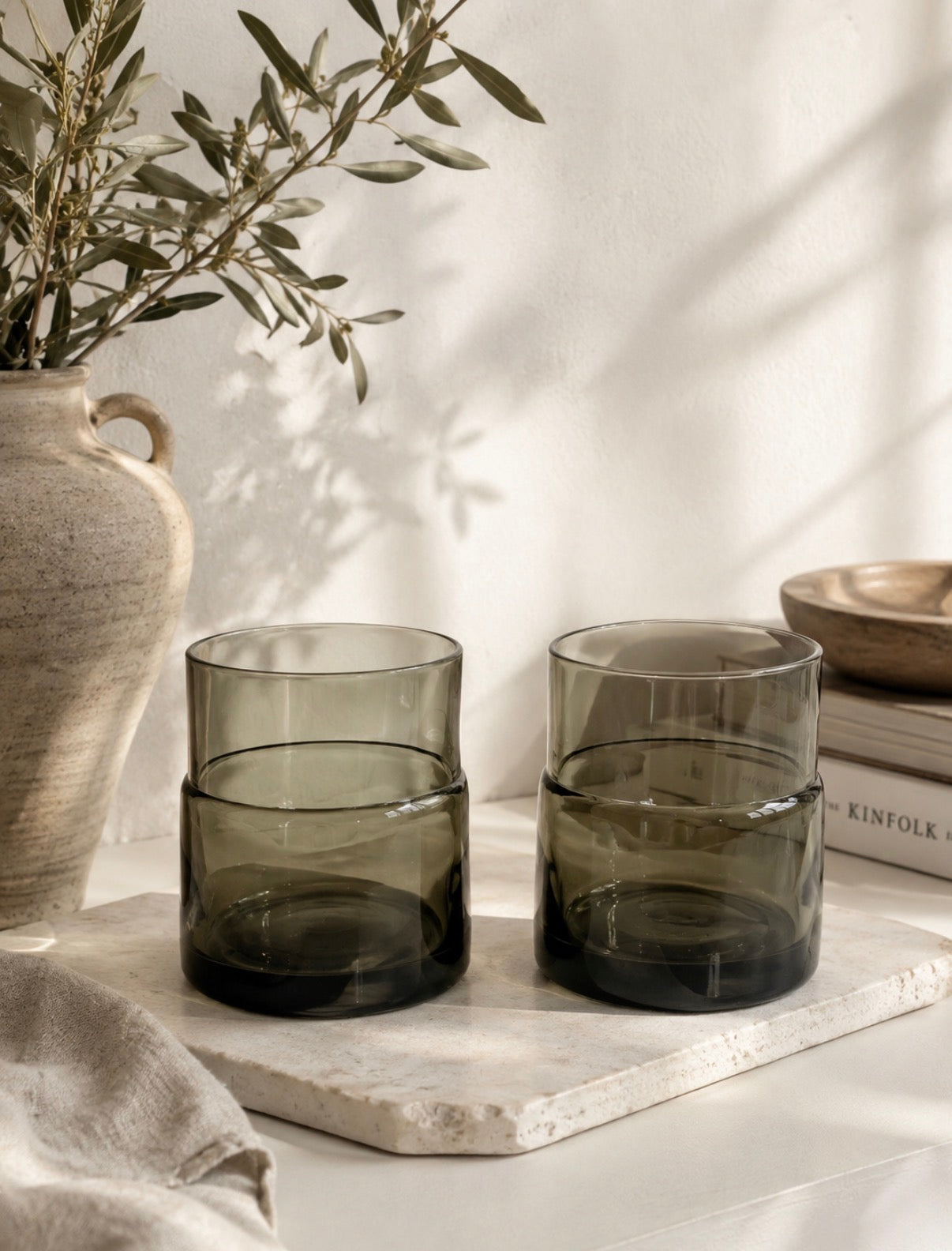 Fumé Glass – set van 2