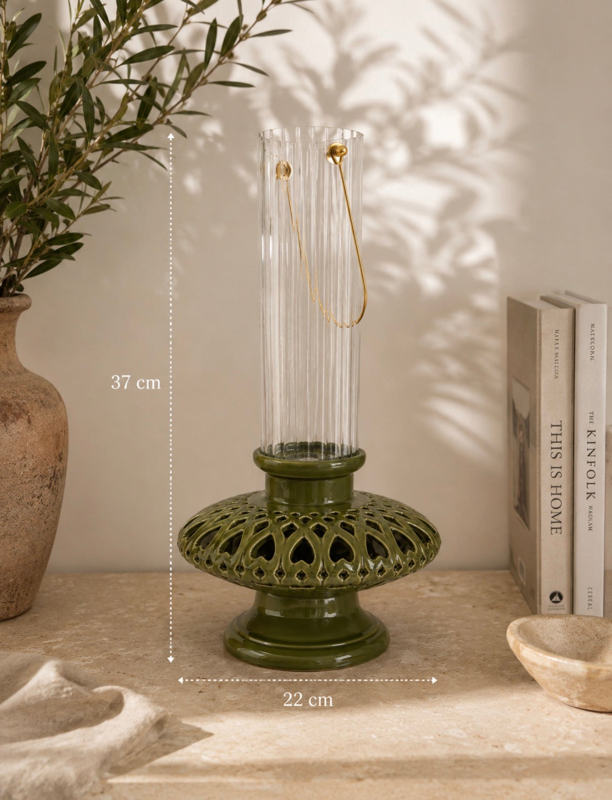 The Olive Candle Holder