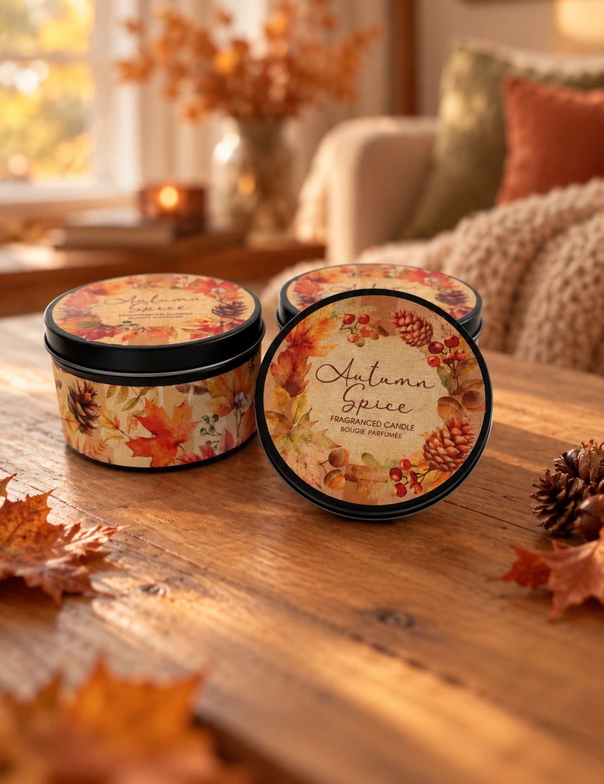 Autumn Spice geurkaars