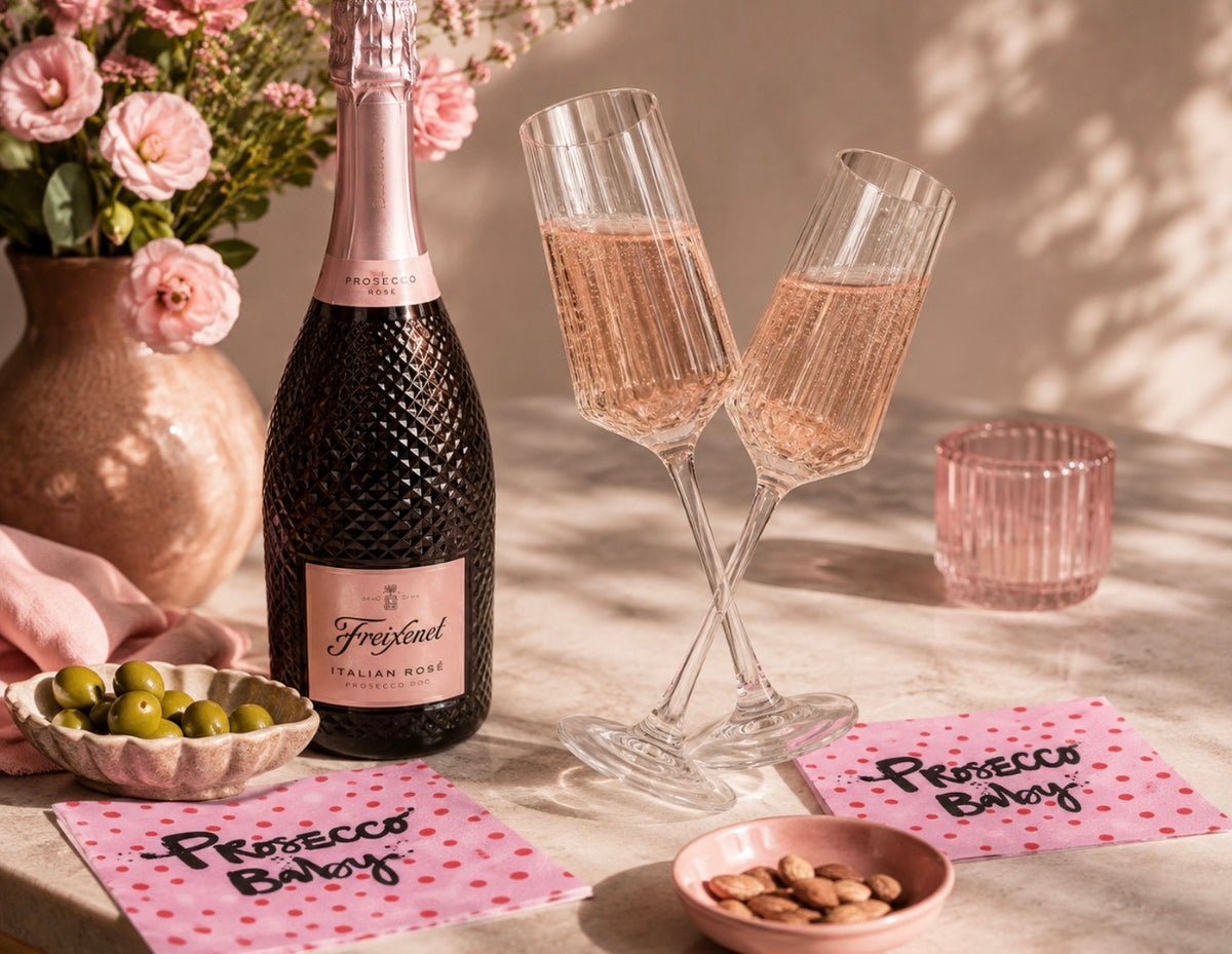 prosecco baby servetten
