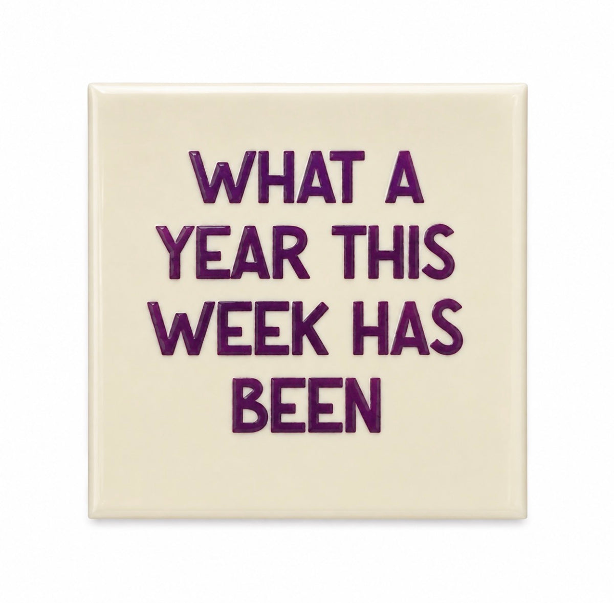 year week tegeltje
