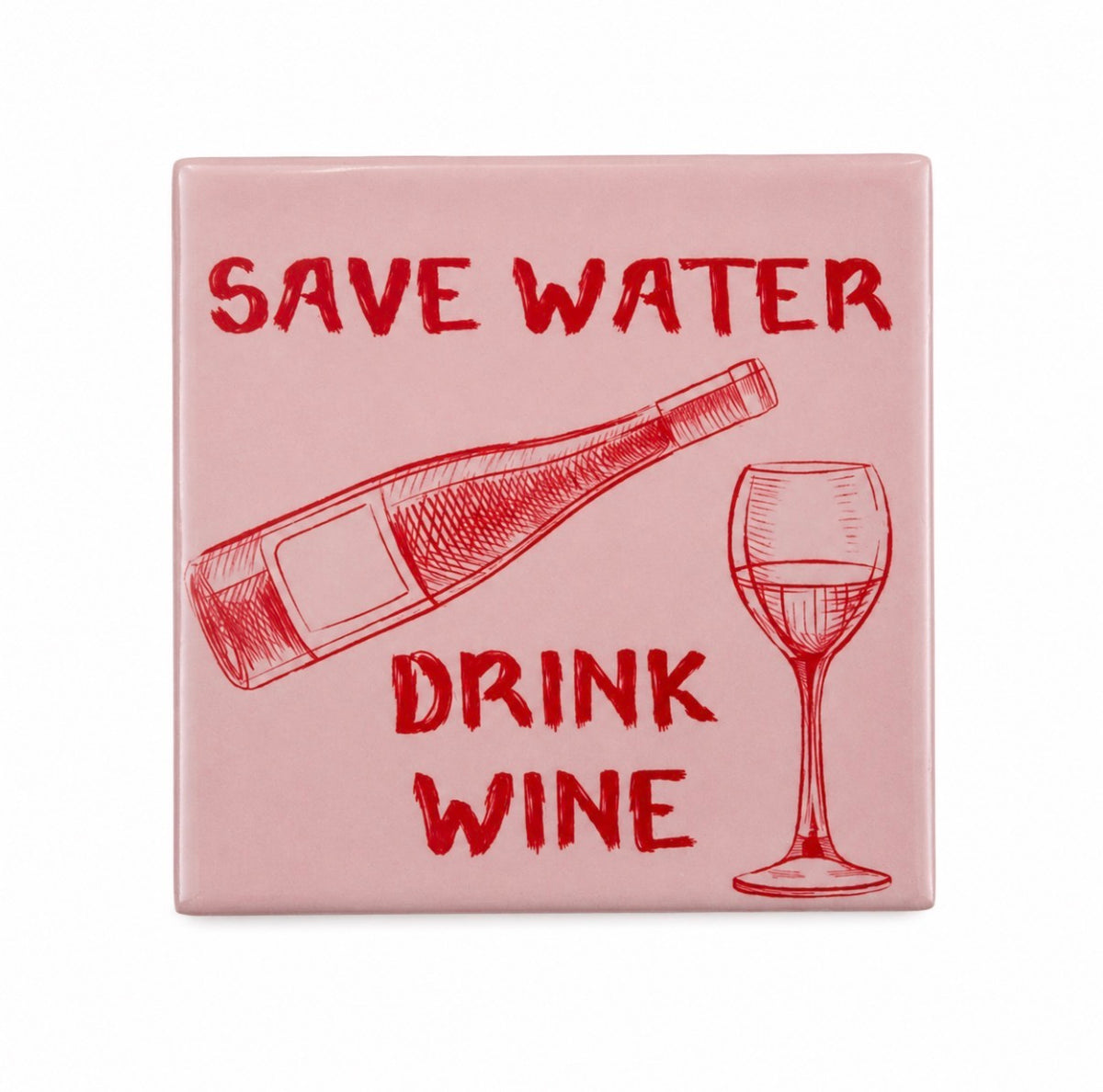 save water tegeltje