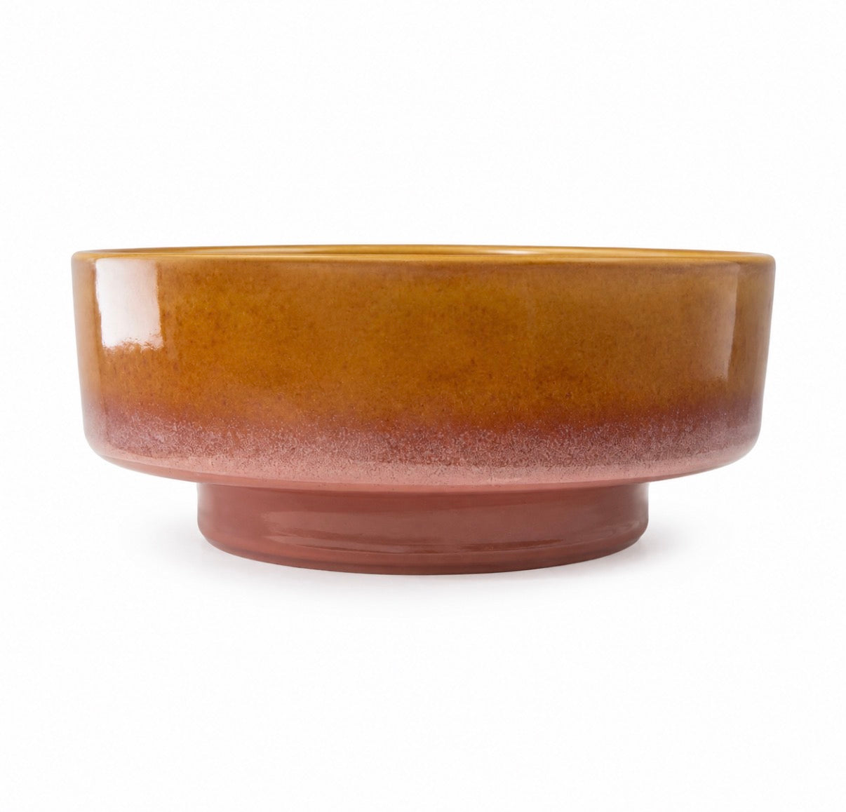 Mediterra Schaal - Amber/Blossom